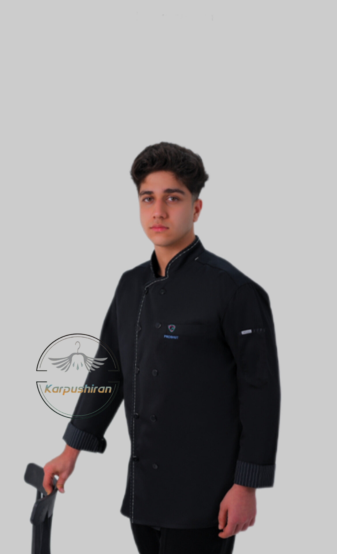 روپوش رستورانی و سرآشپز جاوید
