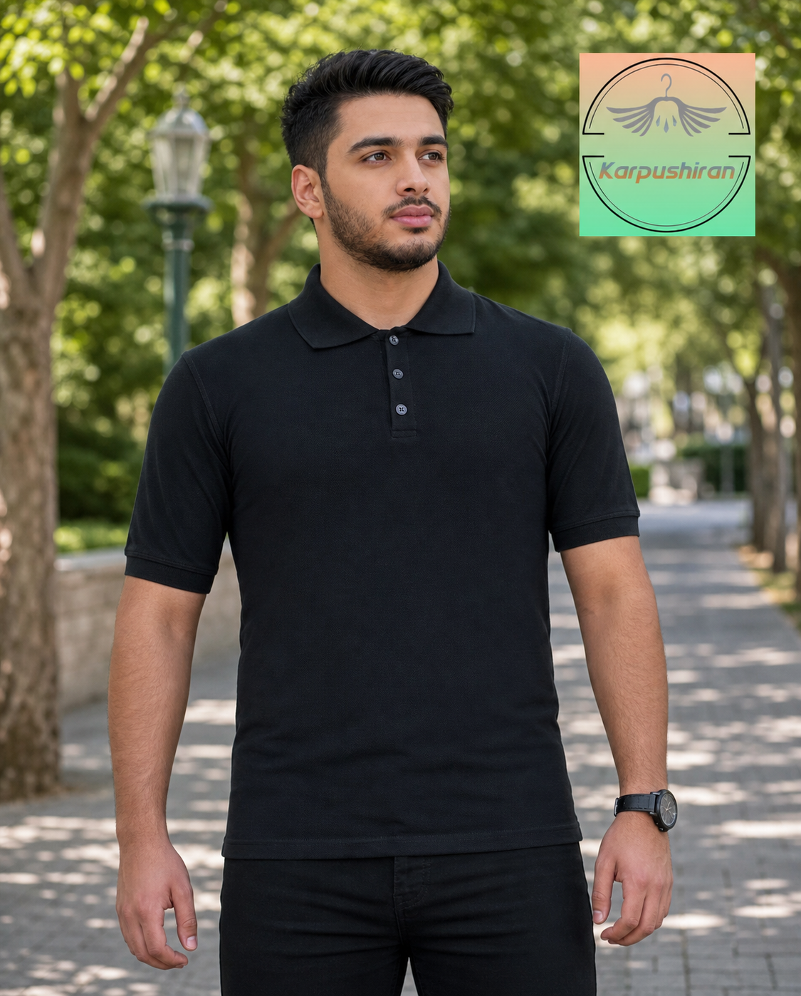 تیشرت پولوشرت جودون سرمه‌ای