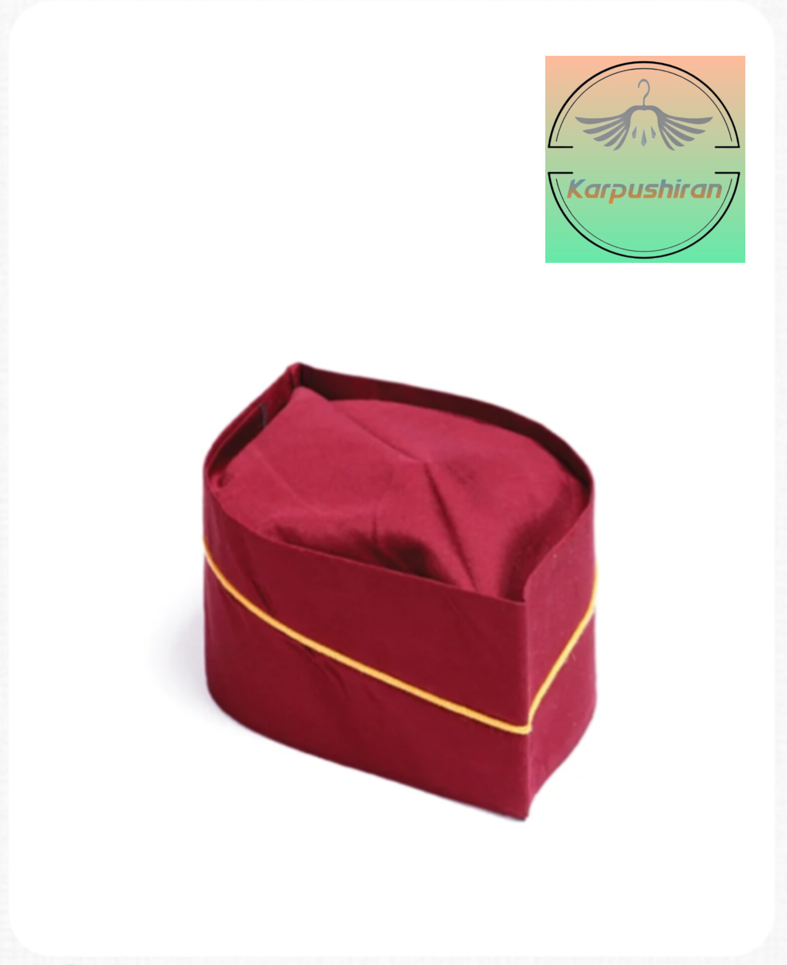 کلاه آشپزی رستورانی مدل قایقی