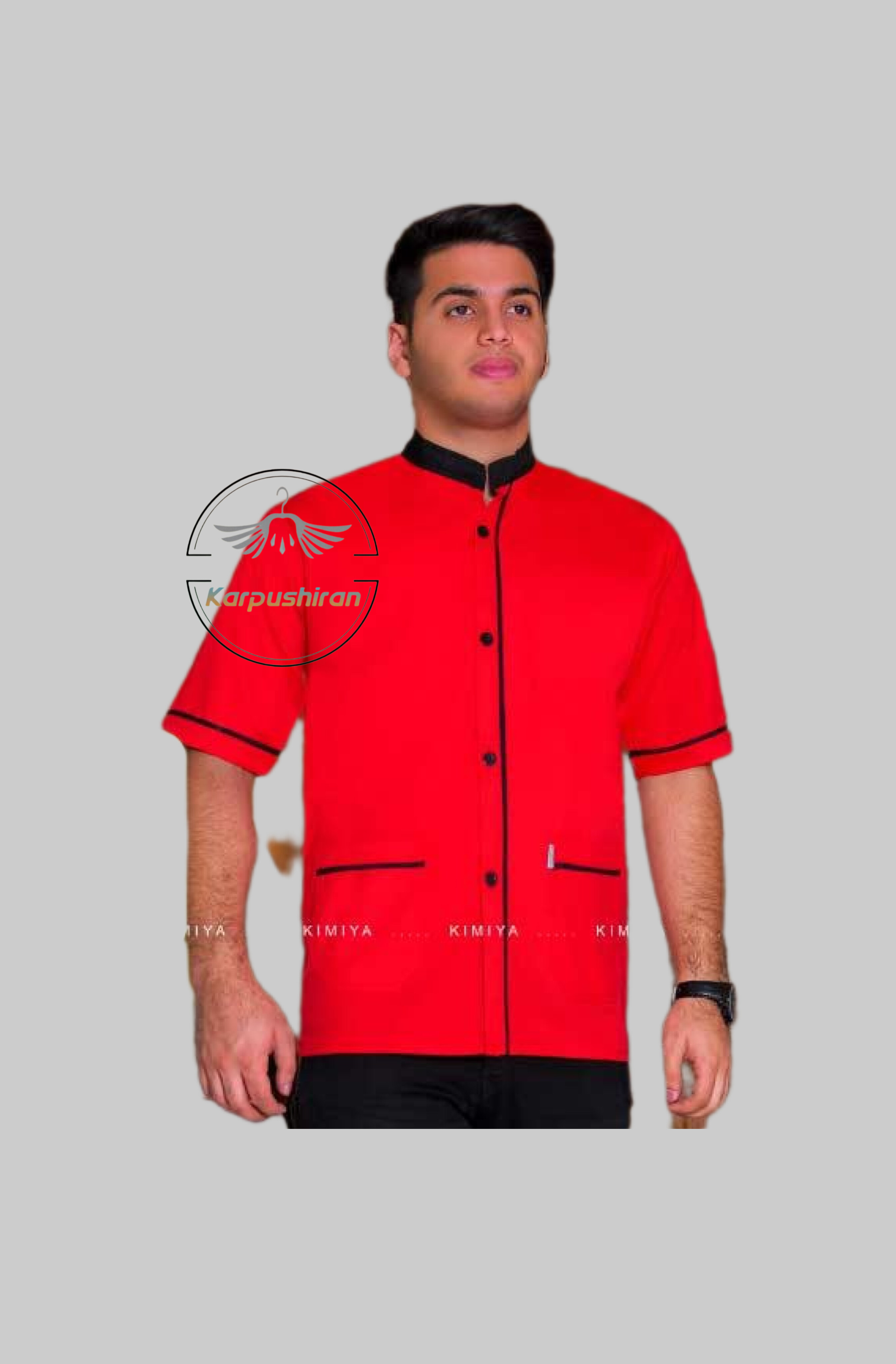 لباس فرم رستورانی سایز بزرگ مدل فرهود